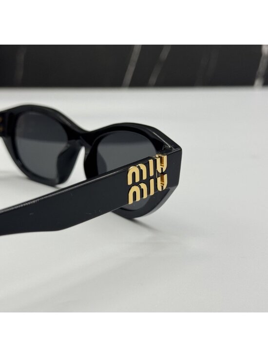 NEW MIU MIU MUA03S 16K08Z SUNGLASSES BLACK WOMEN MU A03S, SMU A03 EYEWEAR main image 6
